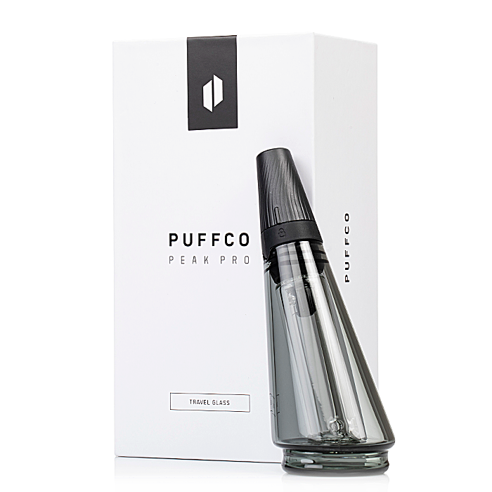 PuffCo PEAK Pro Travel Glass | Shadow Black product image